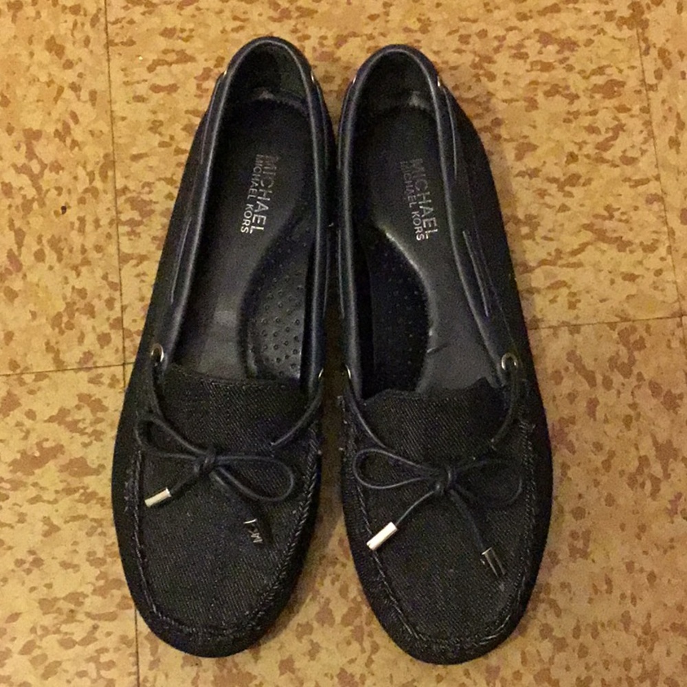 DENIM MICHAEL KORS MOCCASINS